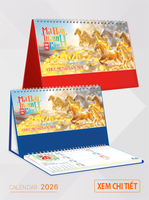 lịch để bàn 2026