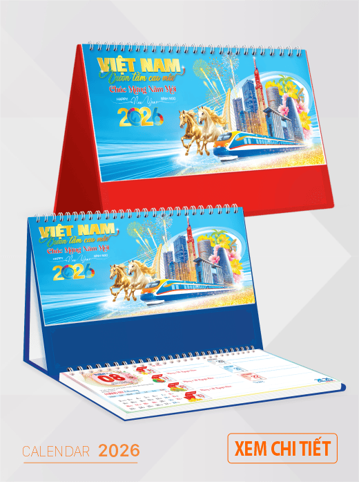 lịch để bàn 2026