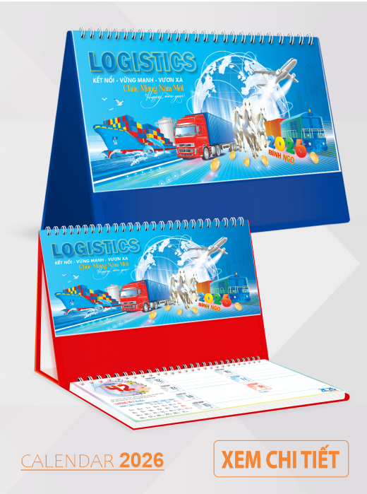 lịch để bàn 2026